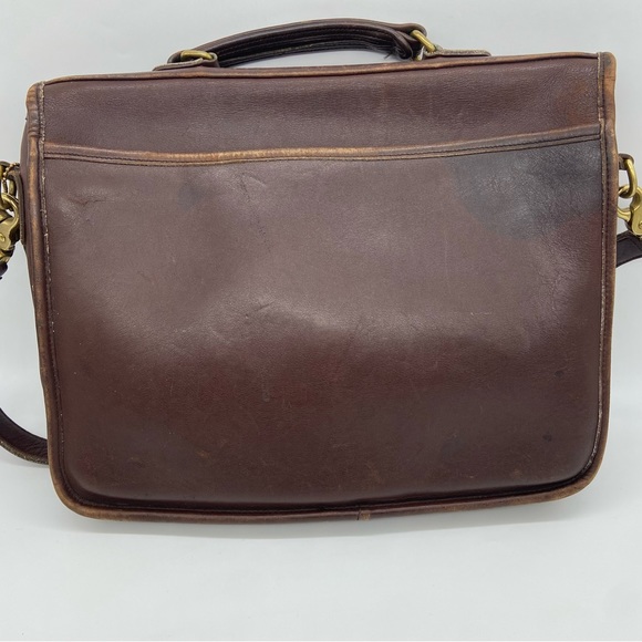 Coach Brown Briefcase - Picture 5 of 13